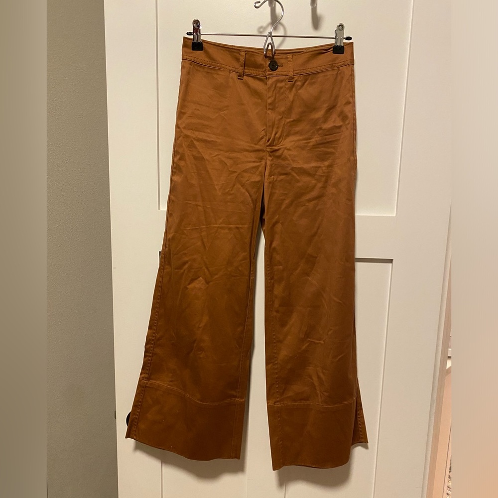 Wide Leg Crop Pants
